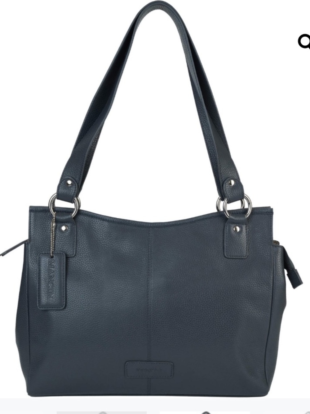 Mancini Kelsea Shoulder Bag navy